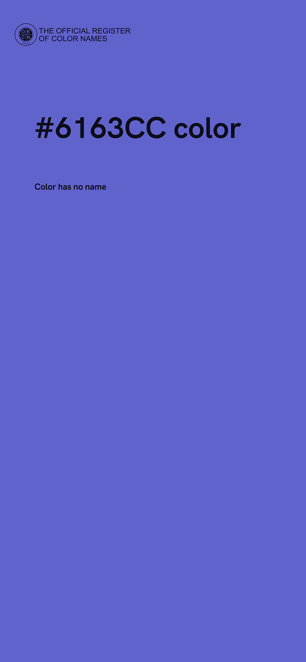 #6163CC color image