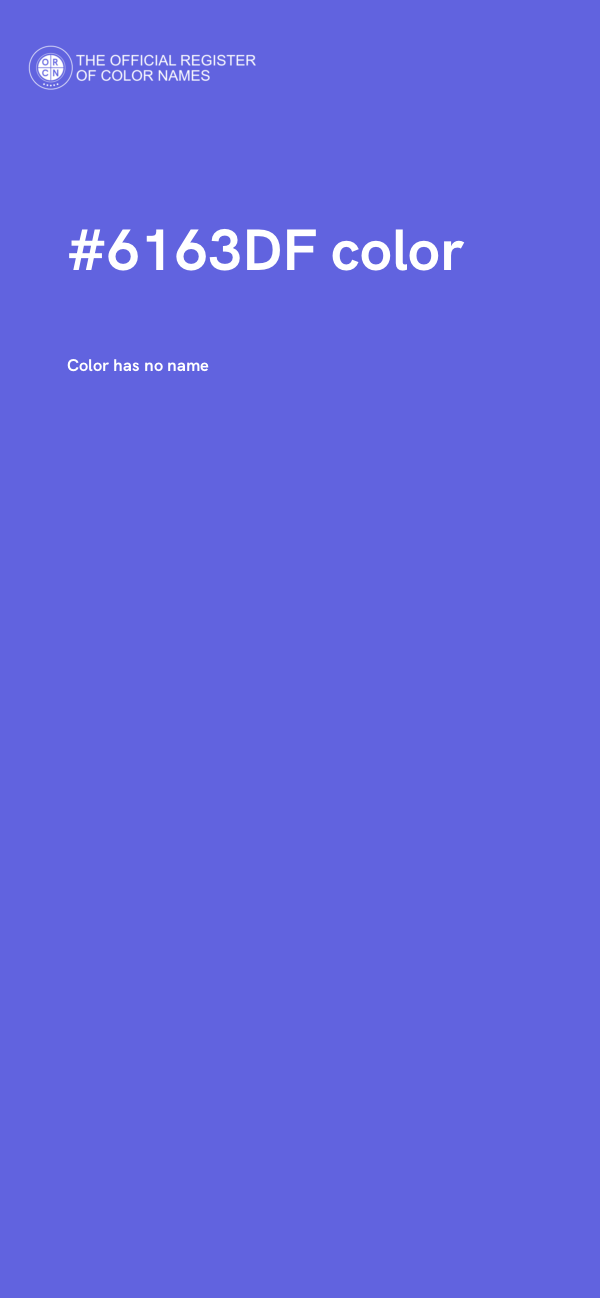 #6163DF color image