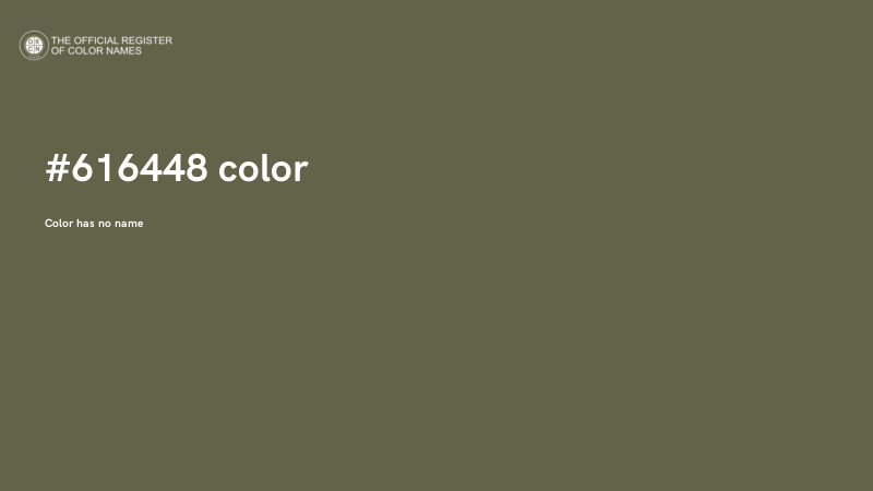 #616448 color image