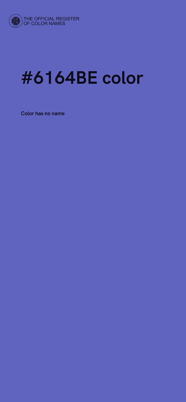#6164BE color image
