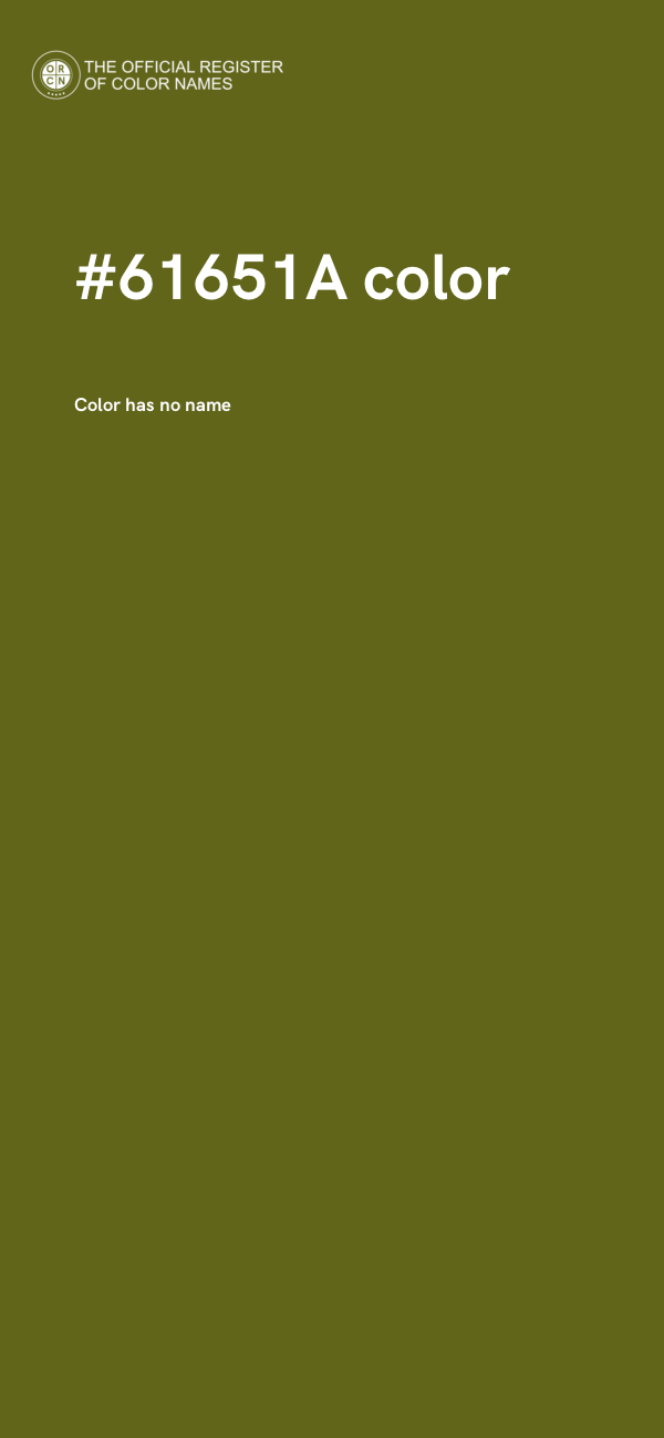 #61651A color image