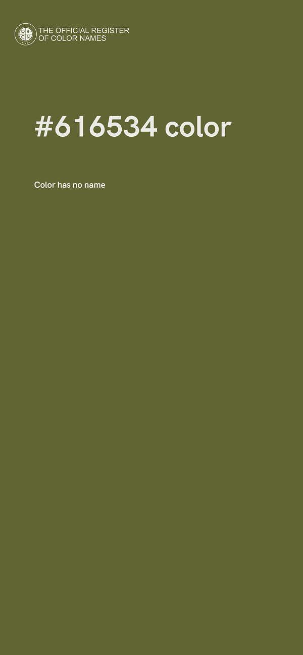 #616534 color image