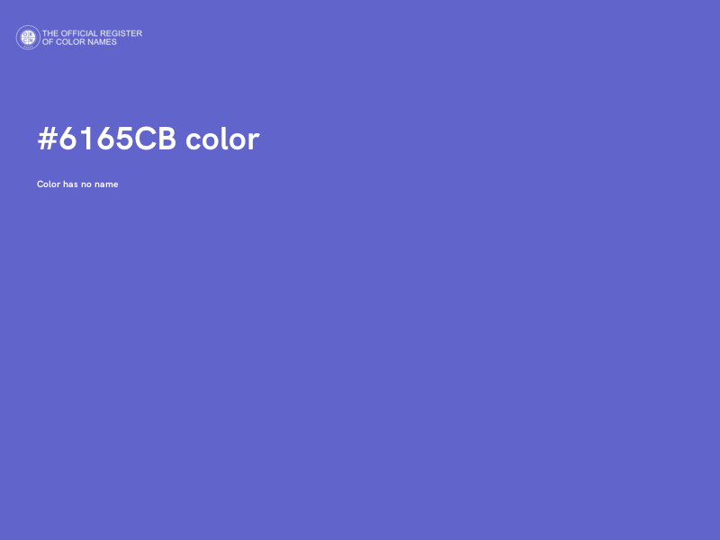 #6165CB color image
