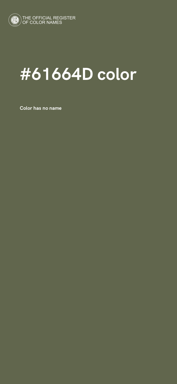 #61664D color image