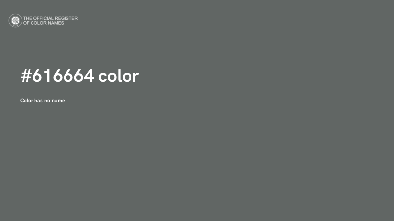#616664 color image
