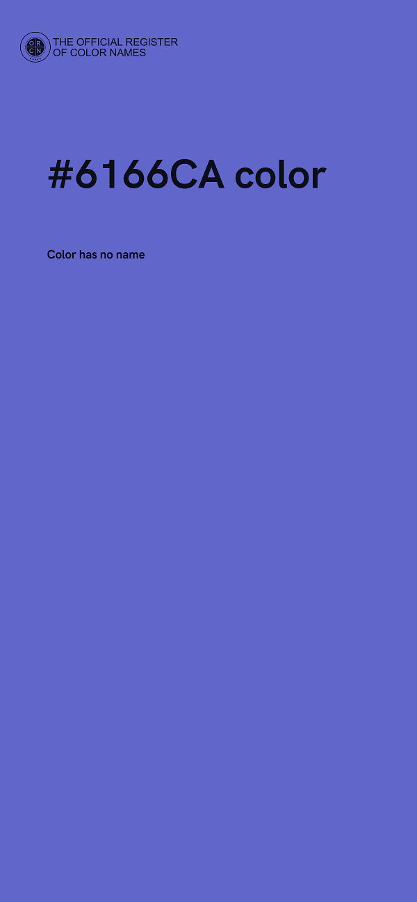 #6166CA color image