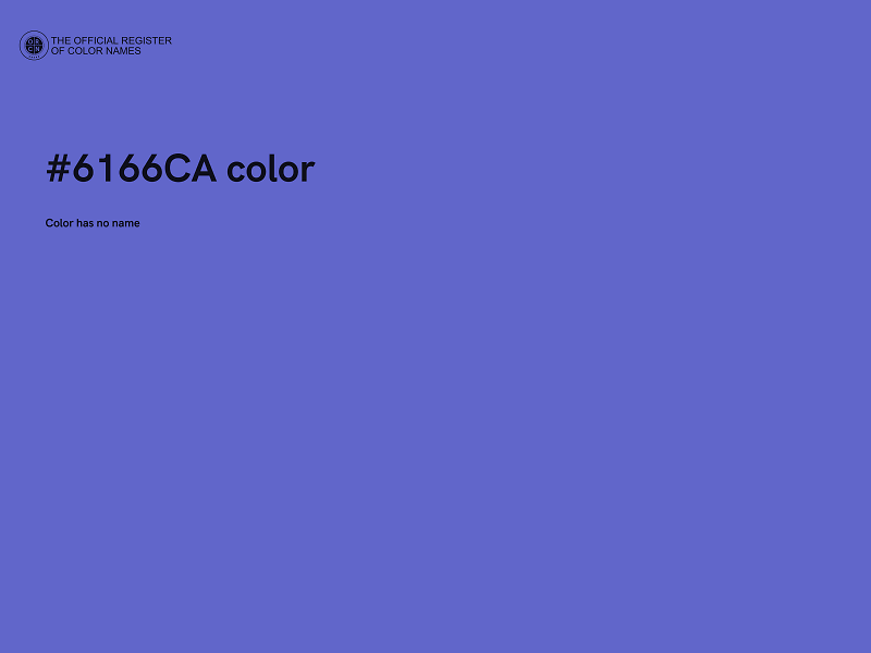 #6166CA color image
