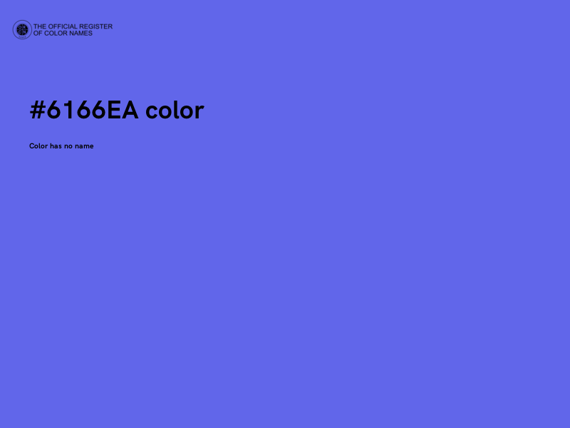 #6166EA color image