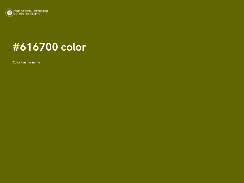 #616700 color image