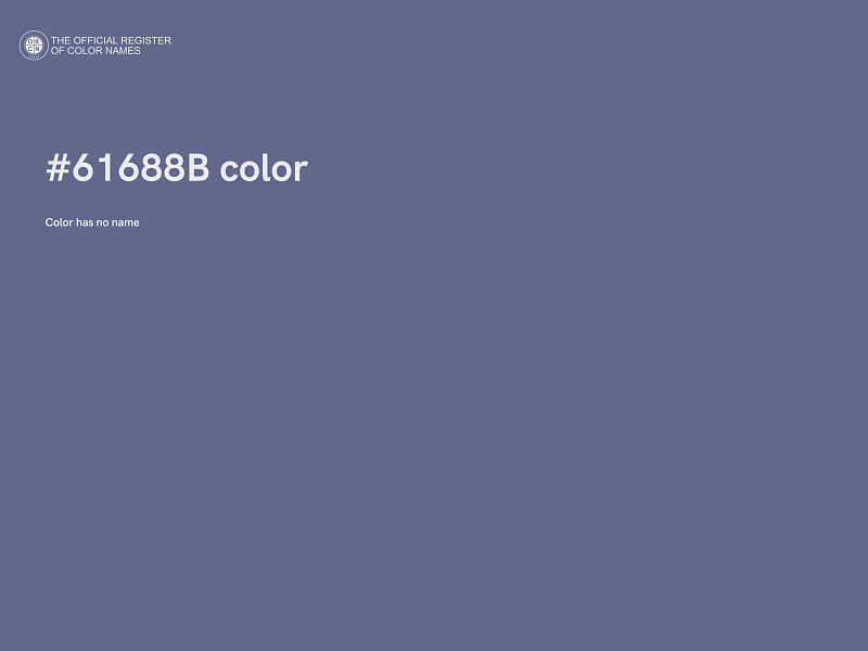 #61688B color image