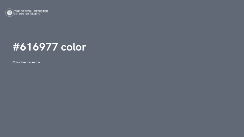 #616977 color image