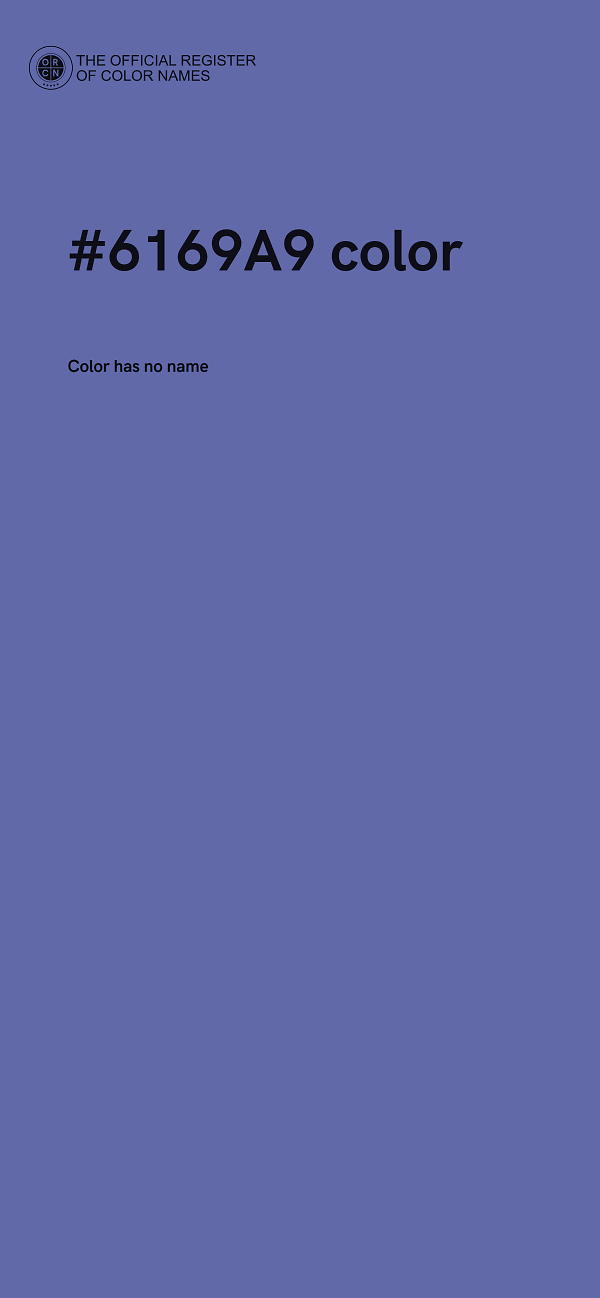#6169A9 color image