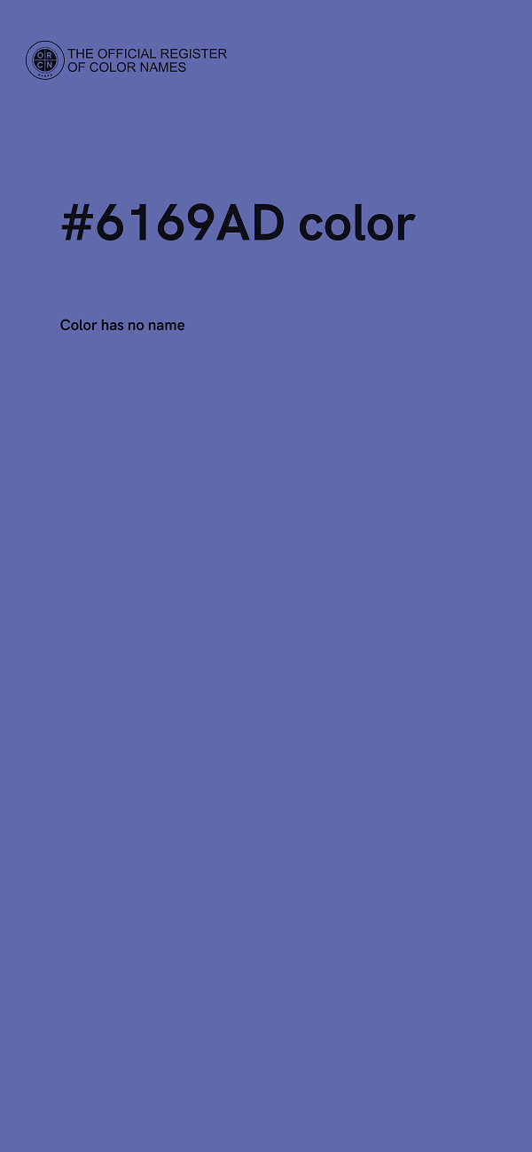 #6169AD color image