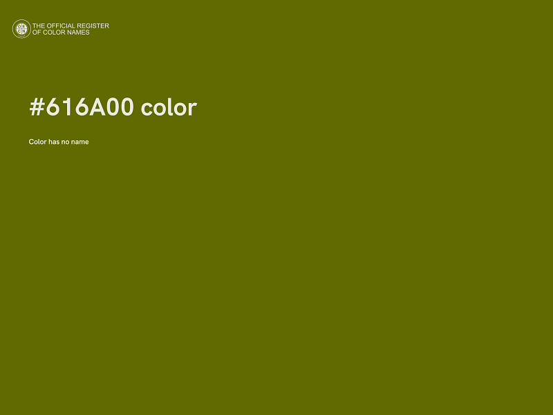 #616A00 color image