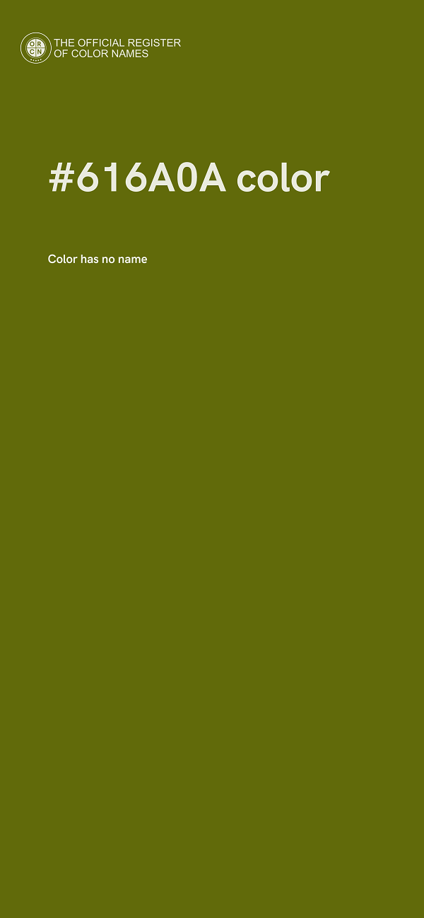 #616A0A color image