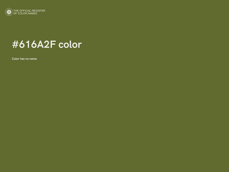 #616A2F color image