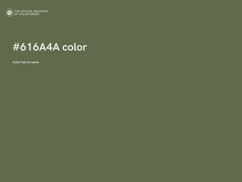 #616A4A color image