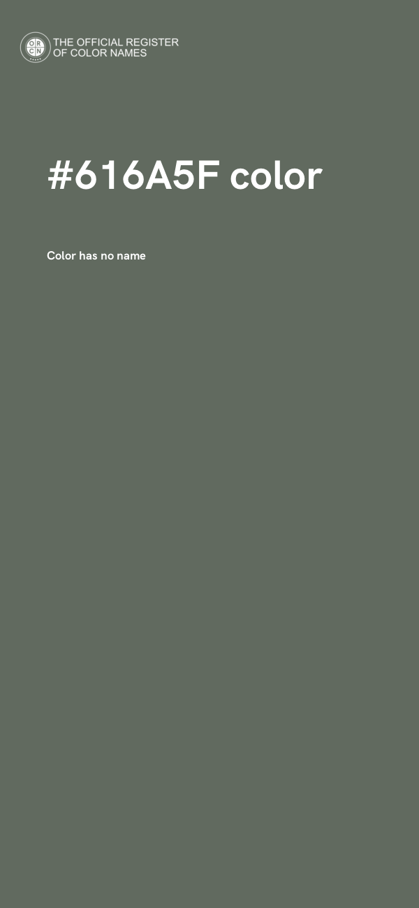 #616A5F color image