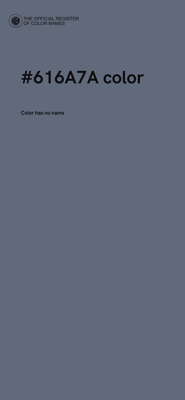 #616A7A color image