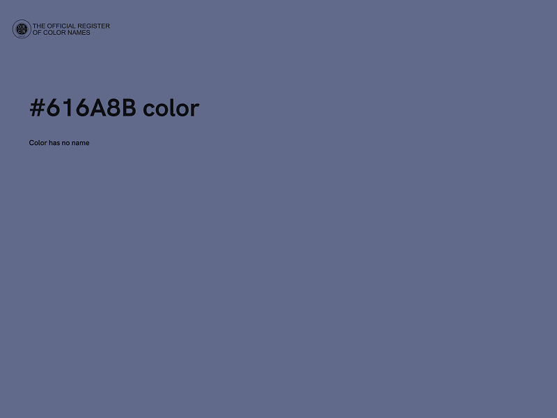 #616A8B color image