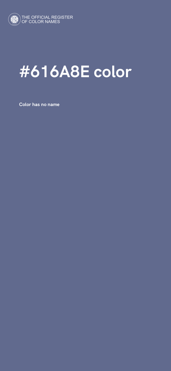 #616A8E color image