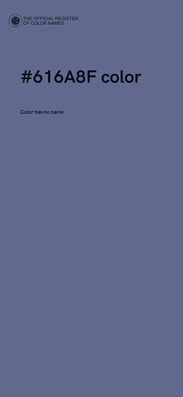 #616A8F color image