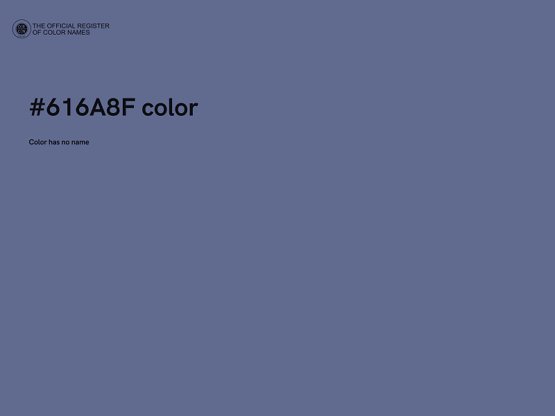 #616A8F color image