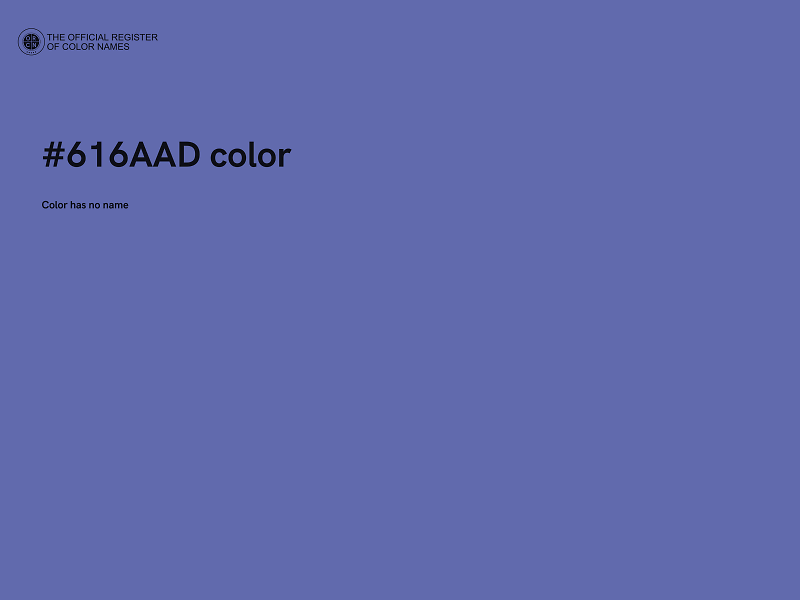 #616AAD color image