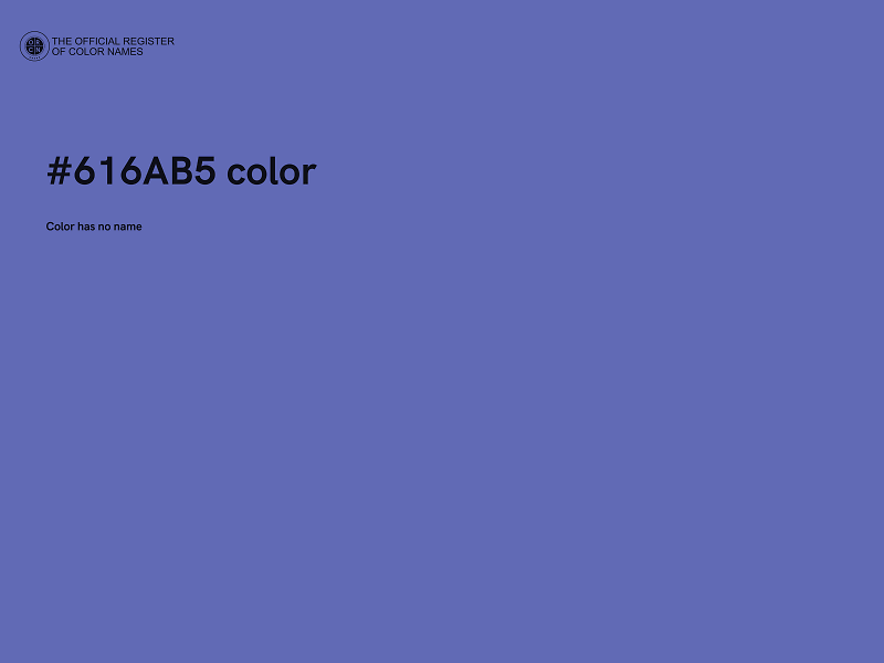 #616AB5 color image