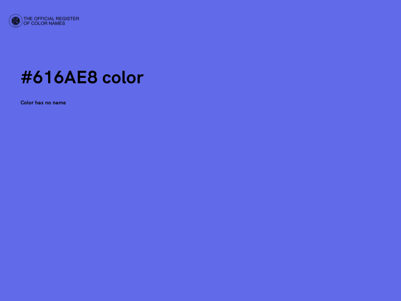 #616AE8 color image