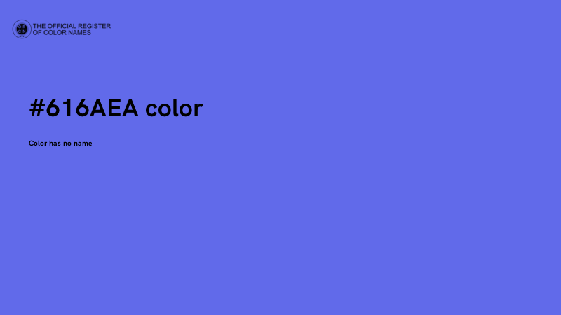 #616AEA color image