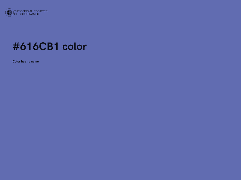 #616CB1 color image
