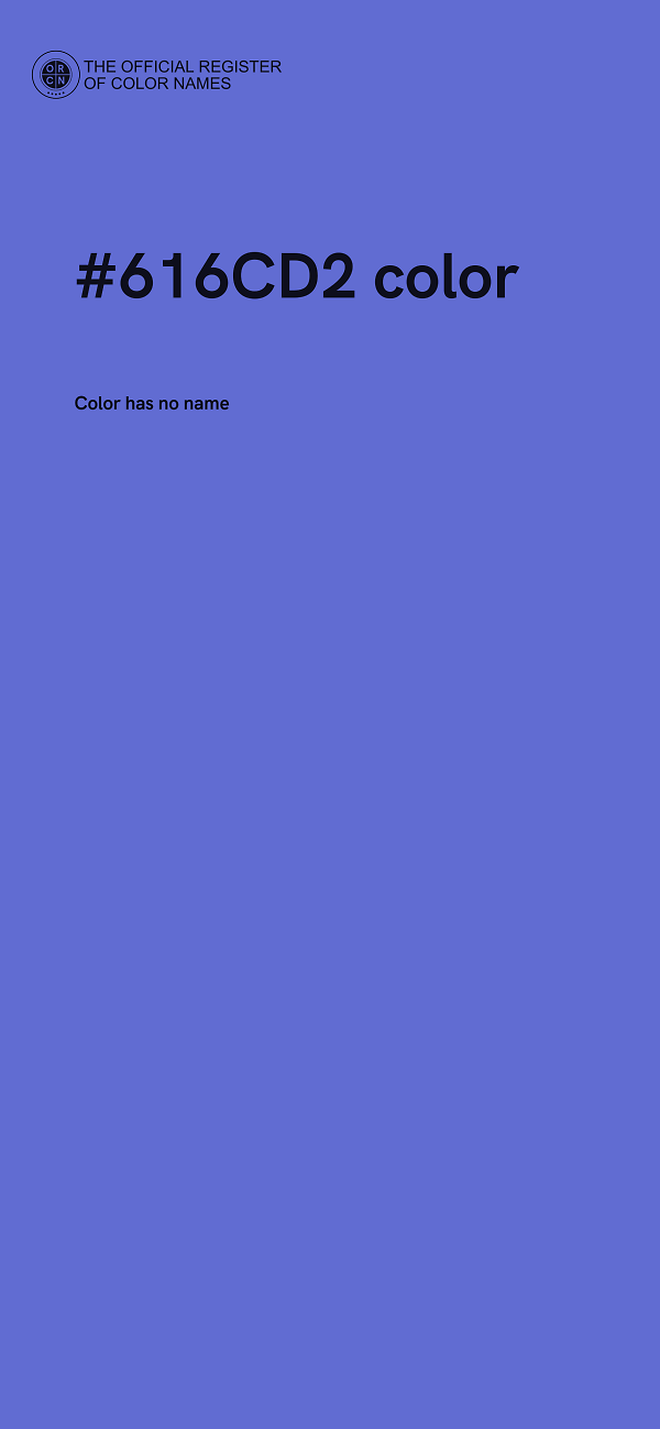 #616CD2 color image