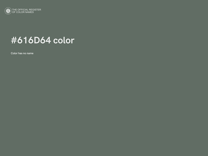 #616D64 color image