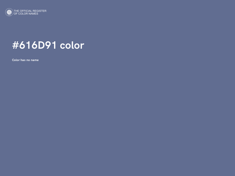 #616D91 color image