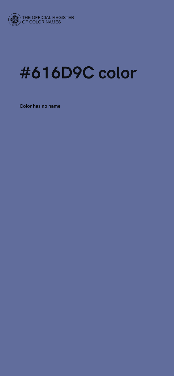 #616D9C color image