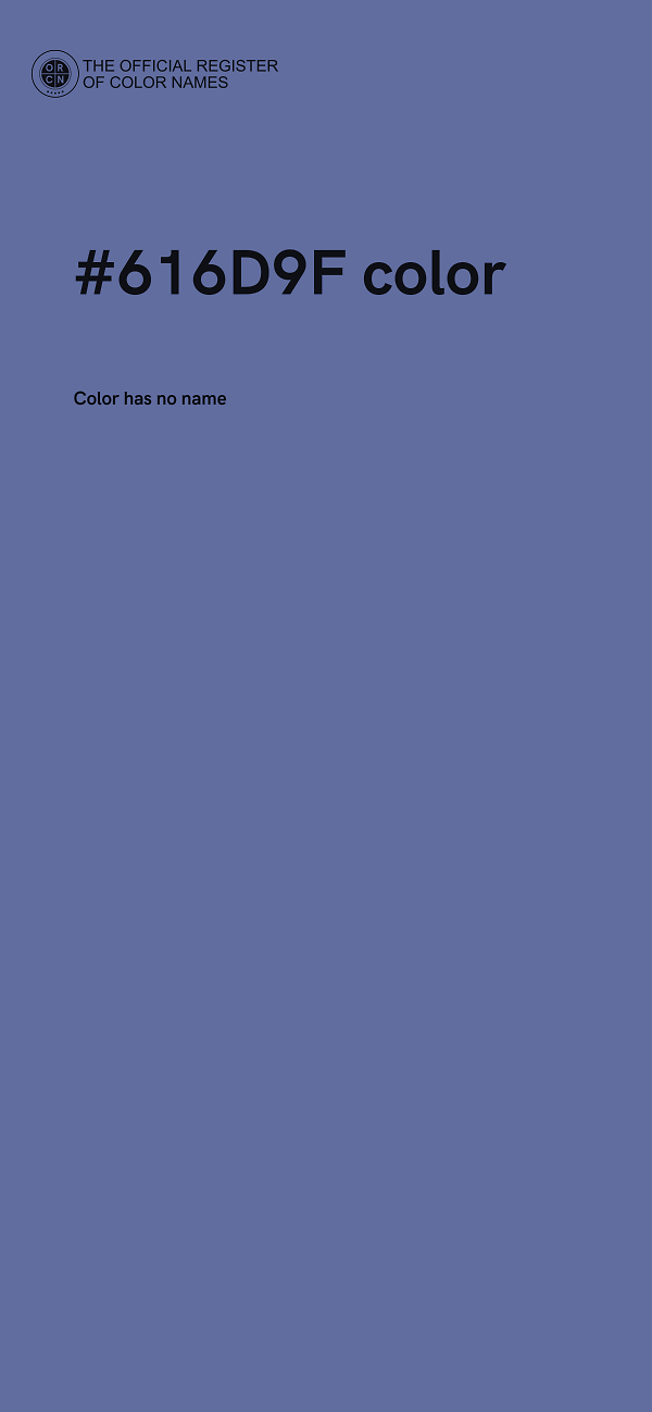 #616D9F color image