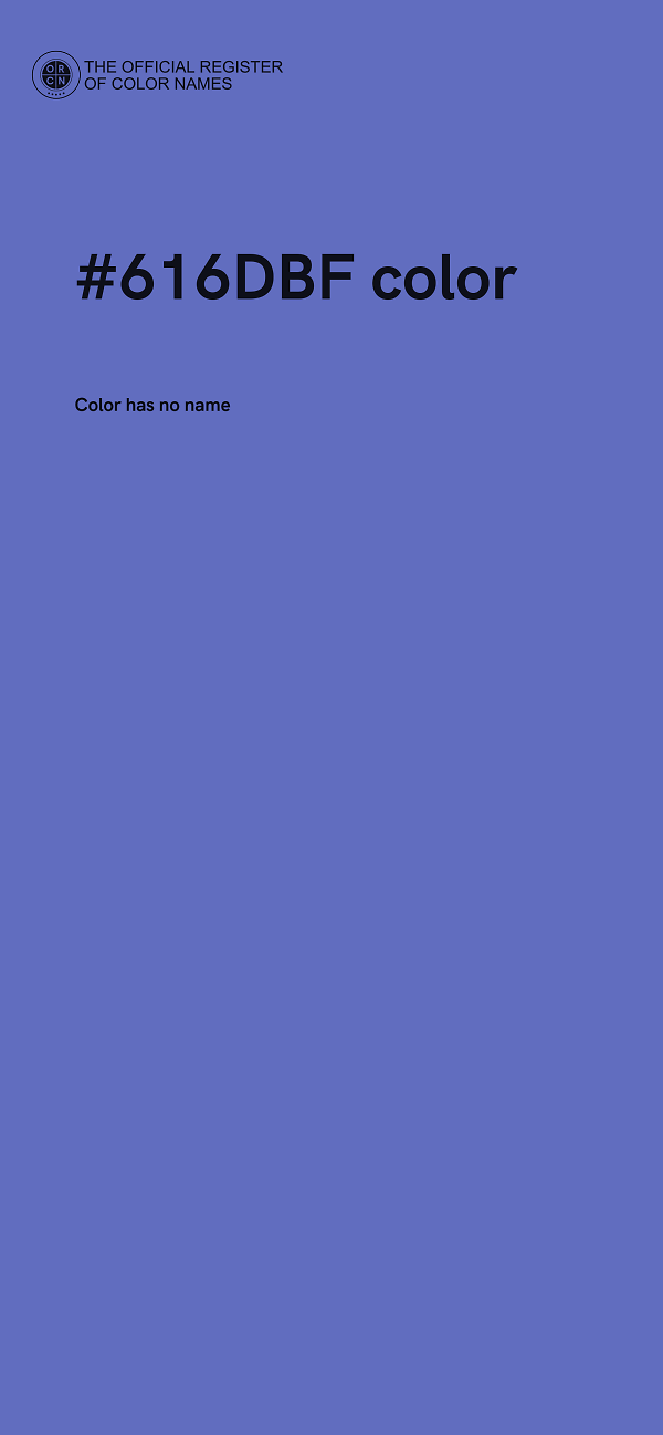 #616DBF color image