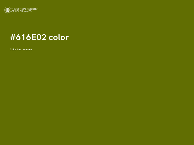 #616E02 color image