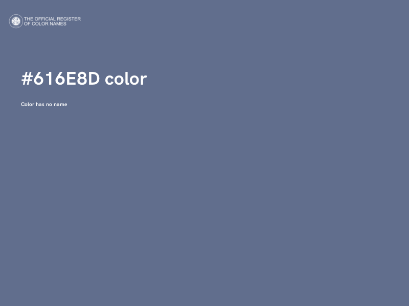 #616E8D color image
