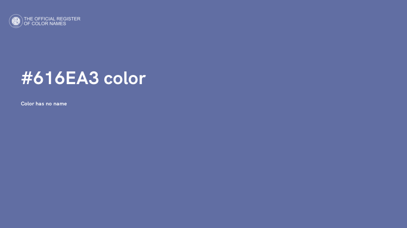 #616EA3 color image