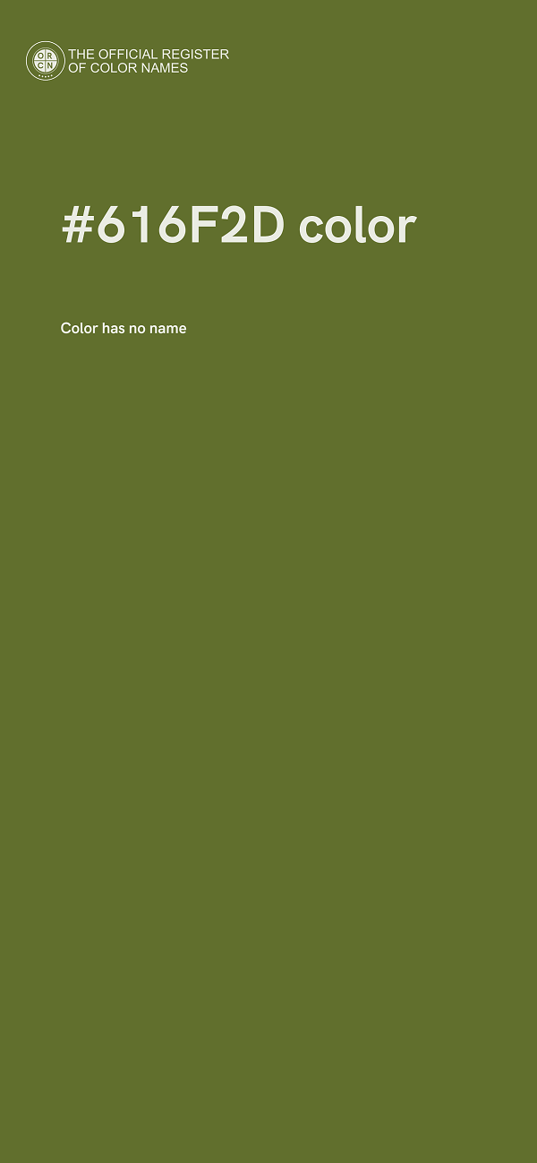 #616F2D color image