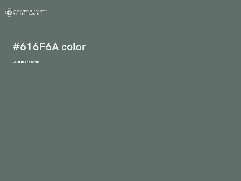 #616F6A color image