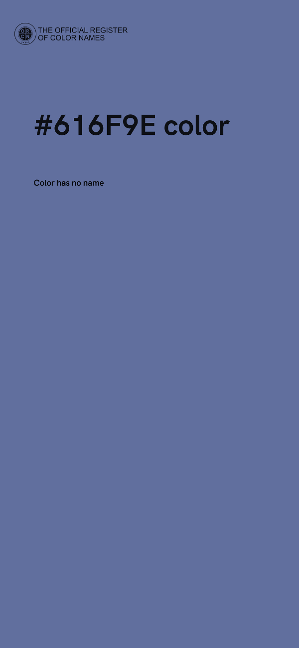 #616F9E color image