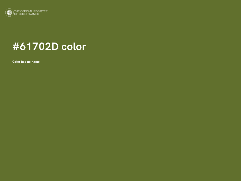 #61702D color image