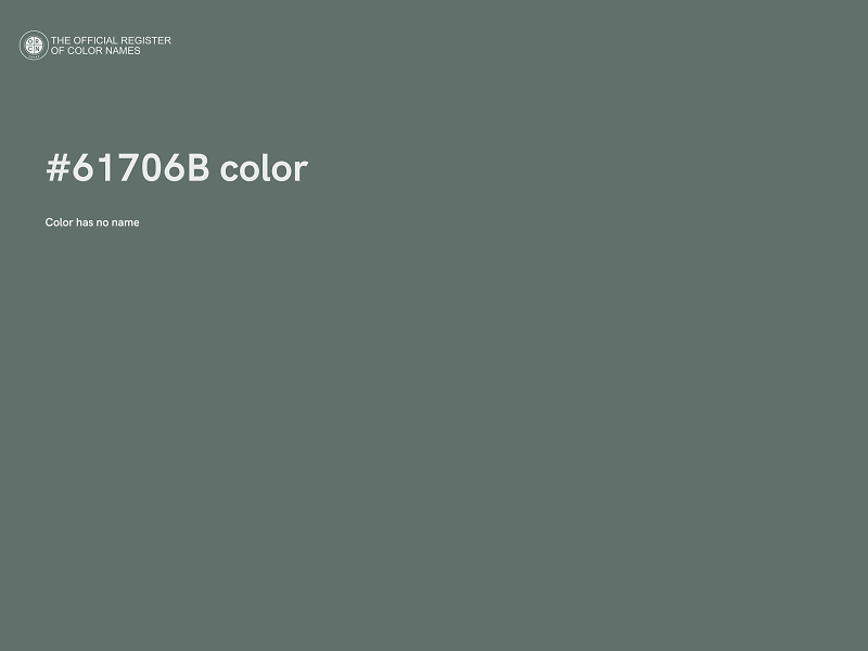 #61706B color image