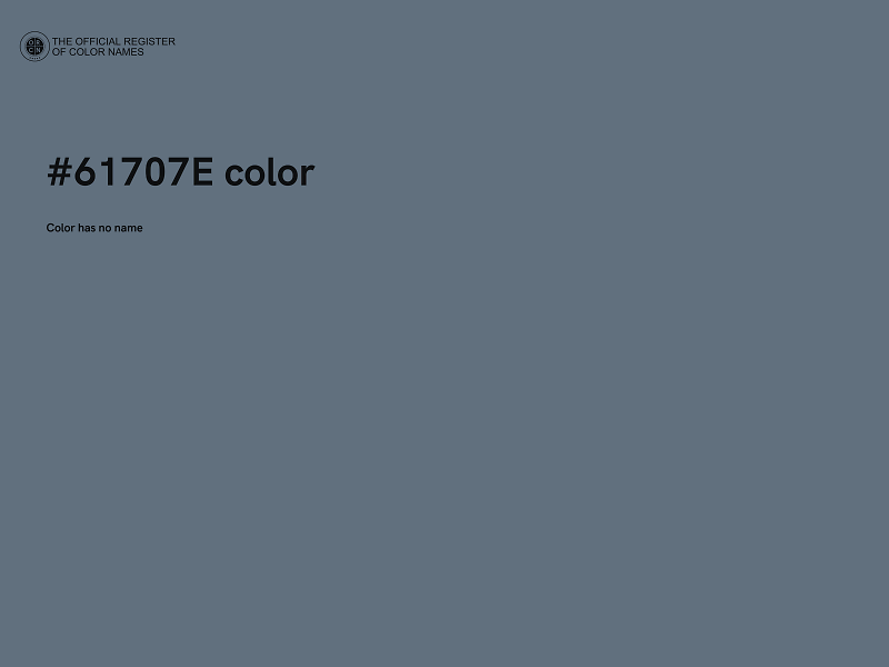 #61707E color image