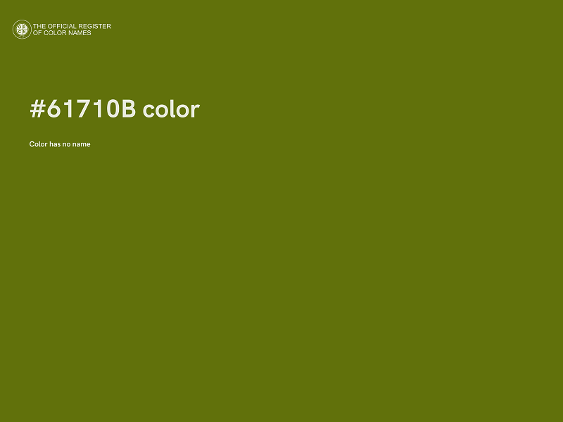 #61710B color image