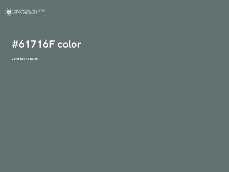 #61716F color image