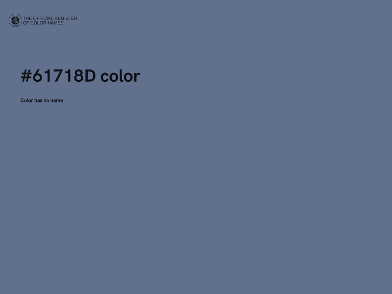 #61718D color image